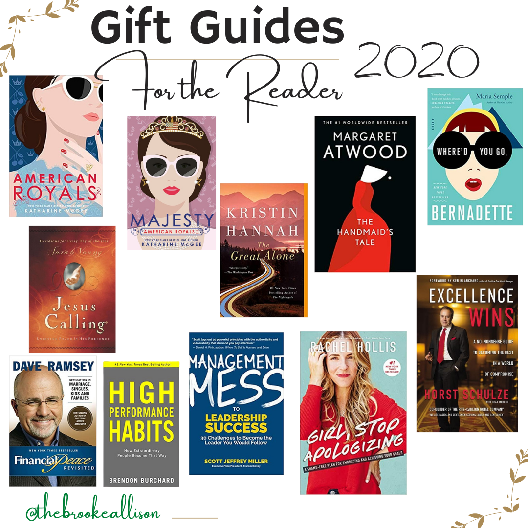 For the Reader 2020 Gift Guide – Brooke Allison